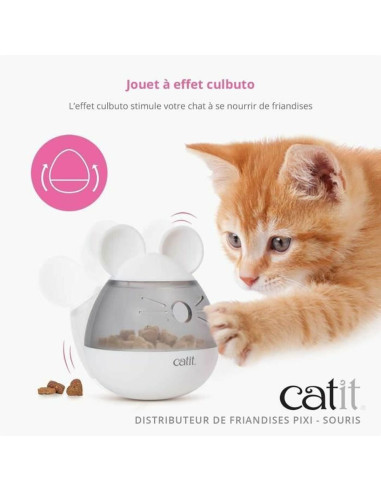 Alimentation automatique Catit Souris Blanc Plastique 1 L