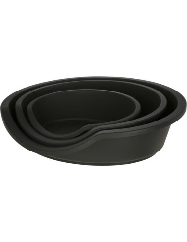 KERBL - Panier / Corbeille DREAMER - Noir - Plastique recyclé - 95x70x29cm