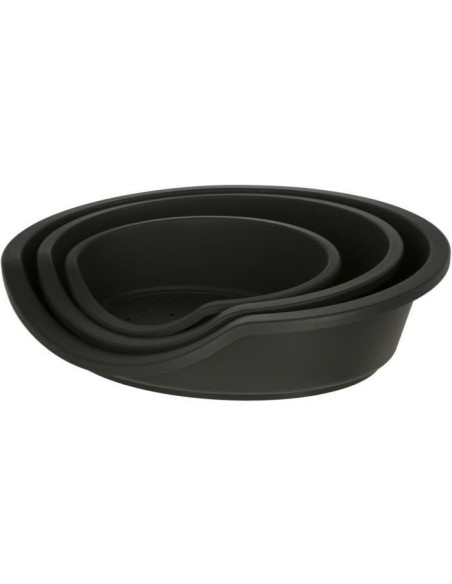 KERBL - Panier / Corbeille DREAMER - Noir - Plastique recyclé - 95x70x29cm