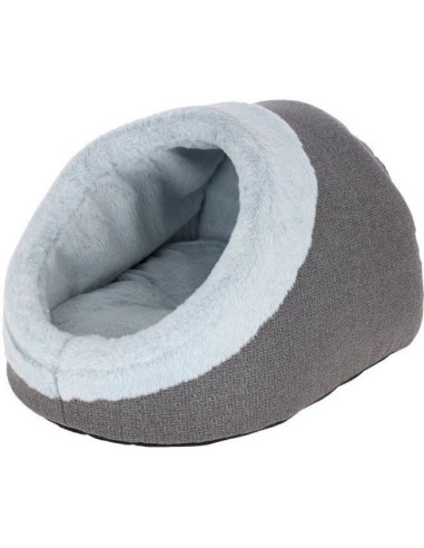 Igloo pour chats - KERBL - JANA - 41 x 50 x 34 cm - Gris