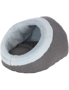 Igloo pour chats - KERBL - JANA - 41 x 50 x 34 cm - Gris 2