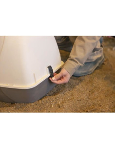 Pondoir pour poules - KERBL - 52 x 39 x 39 cm 2