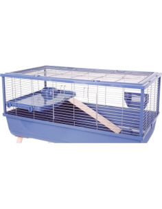 Cage rongeur surélevée - Zolux - Néolife - Pour cochon d'inde - 99 x 54 x 79 cm - Bleu 2