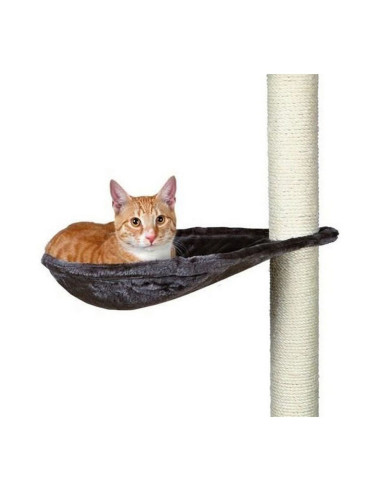 Hamac Suspendu pour Chats Trixie Hammock Gris Métal Ø 40 cm