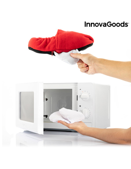 Chaussons Chauffants Micro-ondes InnovaGoods