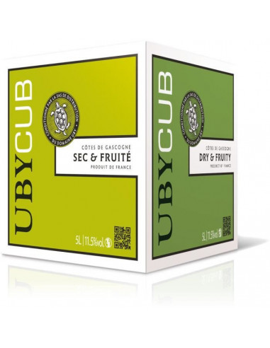 BIB 5L UBY CUB Côtes de Gascogne vin...