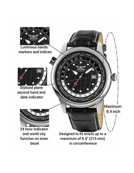 Montre Homme Aviator AVW6975G354 (Ø 45 mm)