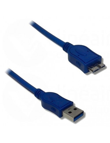 Câble USB 3.0 A mâle / Micro B mâle