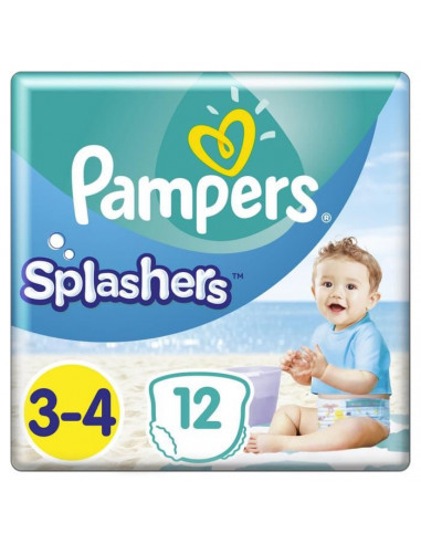 Pampers Splashers Taille 34, 611 kg,...