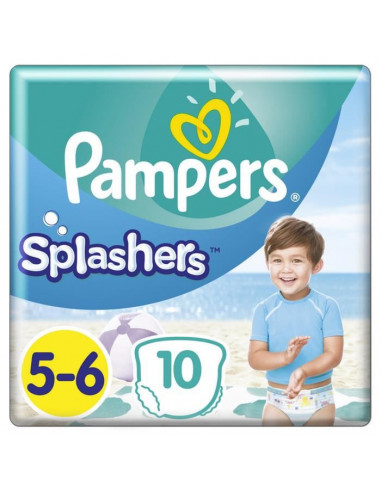 Pampers Splashers Taille 56, 14 kg,...