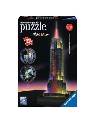RAVENSBURGER Puzzle 3D Empire State...