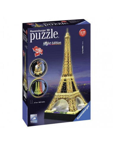 RAVENSBURGER Puzzle 3D Tour Eiffel...