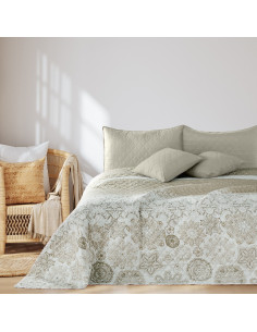 Couvre-lit ALHAMBRA couleur gris 200x220 decoking