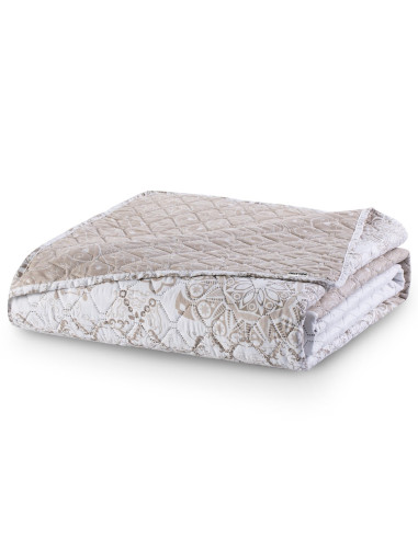 Couvre-lit ALHAMBRA couleur gris 200x220 decoking