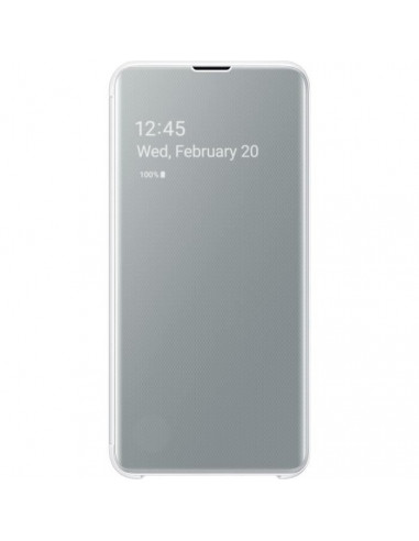 Samsung Clear View cover S10e Blanc