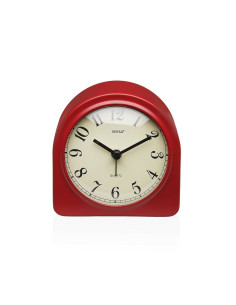 Horloge de table Versa Luxa Rouge Plastique 5,8 x 10 x 10 cm