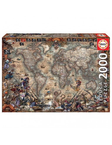 EDUCA 2000 carte des pirates