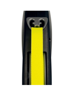 Laisse enrouleur Flexi Neon Giant - FLEXI - GT3-210-S-NEO-12 - Noir et jaune - Pour chiens jusqu'a 50 kg 2