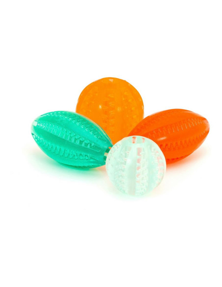 Jouet pour chien Gloria Soins dentaires TPR Assortiment de couleurs (9 cm)