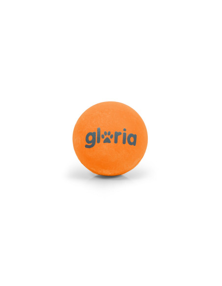 Boule pour animaux de compagnie Gloria PLAY AND RUN Jaune Mousse TPR S 4,5 cm 2 Unités