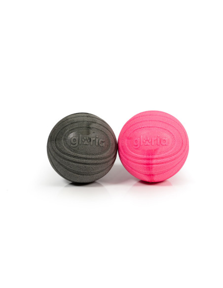 Boule pour animaux de compagnie Gloria PLAY AND RUN Gris Mousse TPR M 6,35 cm 2 Unités