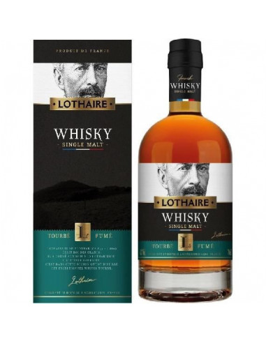 Lothaire Single malt Whisky Tourbé...