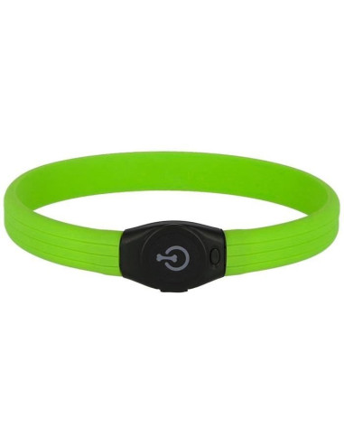 Collier LED - KERBL - Maxi Safe - 65 cm - 10 mm - Vert