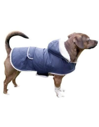 Manteau chaud pour chien - KERBL - TEDDY - 41 cm - Bleu