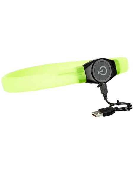 Collier LED - KERBL - Maxi Safe - 65 cm - 10 mm - Vert