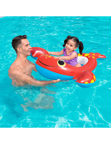 Bestway Bateau Gonflable Enfant Renard 94x66 cm +3 Ans Plage et Piscine 34168
