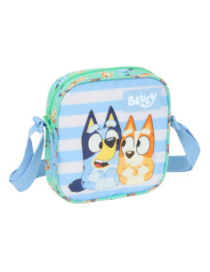 Sac à Bandoulière Bluey Sisters Vert 16 x 18 x 4 cm