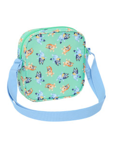 Sac à Bandoulière Bluey Sisters Vert 16 x 18 x 4 cm 2