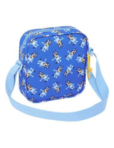 Sac à Bandoulière Bluey Let's play Bleu 16 x 18 x 4 cm