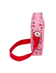 Sac à Bandoulière Hello Kitty Rose 16 x 18 x 4 cm 2