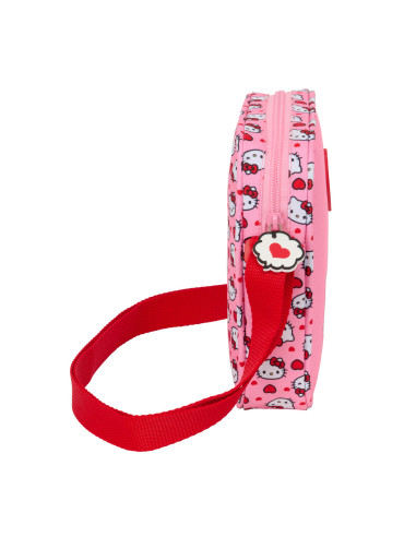 Sac à Bandoulière Hello Kitty Rose 16 x 18 x 4 cm
