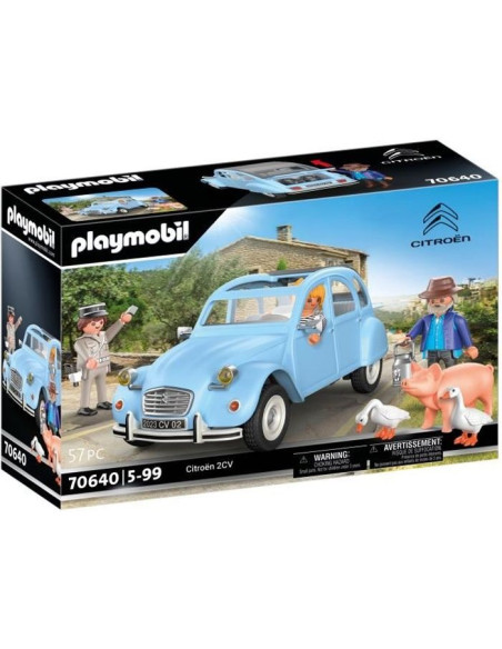 PLAYMOBIL - 70640 - Citroën 2CV - Classic Cars - Voiture de collection