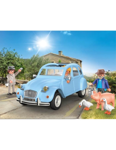 PLAYMOBIL - 70640 - Citroën 2CV - Classic Cars - Voiture de collection