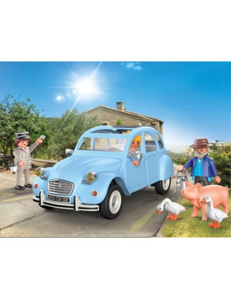 PLAYMOBIL - 70640 - Citroën 2CV - Classic Cars - Voiture de collection