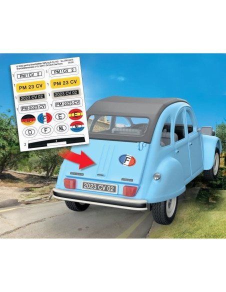 PLAYMOBIL - 70640 - Citroën 2CV - Classic Cars - Voiture de collection