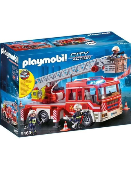 PLAYMOBIL 9463 - City Action - Camion de pompiers avec échelle pivotante - Nouveauté 2019