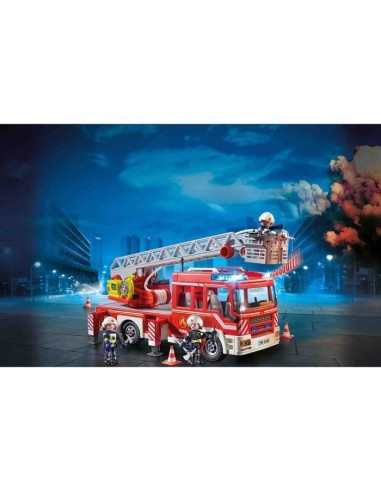 PLAYMOBIL 9463 - City Action - Camion de pompiers avec échelle pivotante - Nouveauté 2019