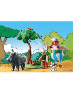 PLAYMOBIL - 71160 - Astérix : La chasse au sanglier 2