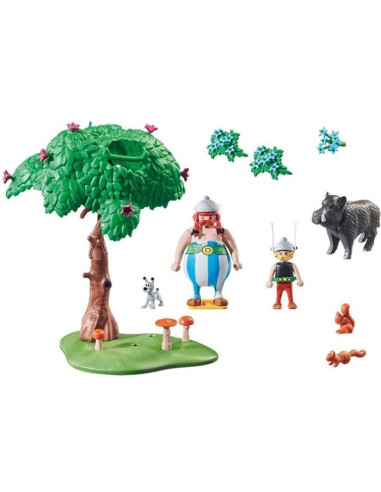 PLAYMOBIL - 71160 - Astérix : La chasse au sanglier