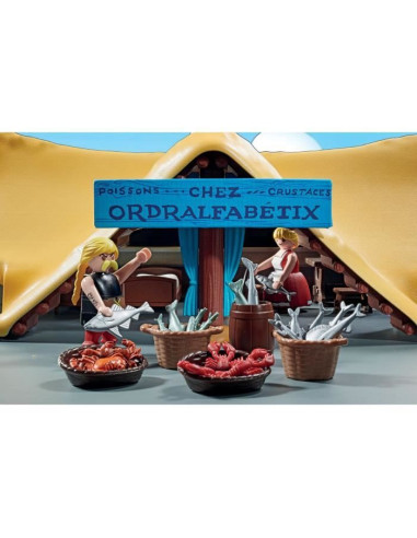 PLAYMOBIL - 71266 - Astérix : Hutte d'Ordralfabetix