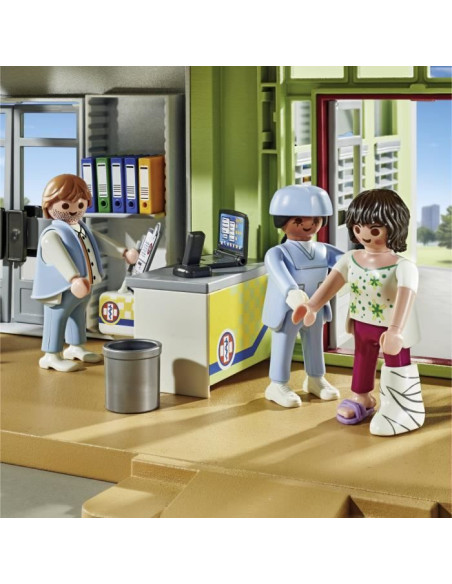 PLAYMOBIL - 71615 - Hôpital aménagé