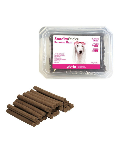 Snack pour chiens Gloria Snackys Sticks Jambon Bars (800 g)