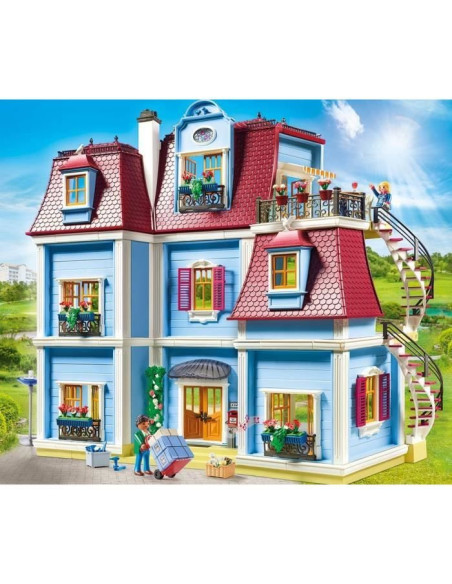 PLAYMOBIL 70205 - Dollhouse La Maison Traditionnelle - Grande maison traditionnelle - Nouveauté 2020