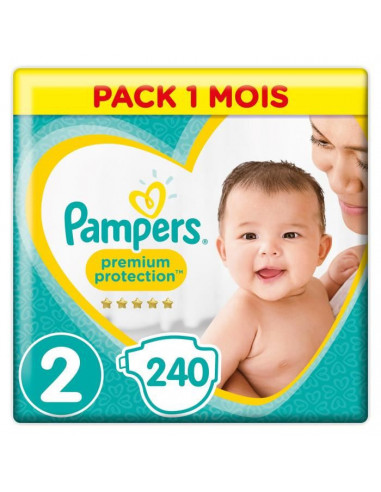 PAMPERS New Baby Taille 2 4 a 8kg...