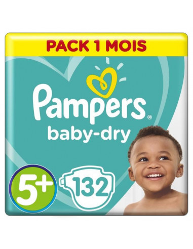 PAMPERS Baby Dry Taille 5 13 a 25kg...