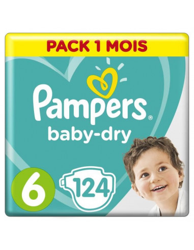 PAMPERS Baby Dry Taille 6 des 15 kg...